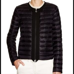 Moncler Bonite Bow-Front Down Jacket Size 2